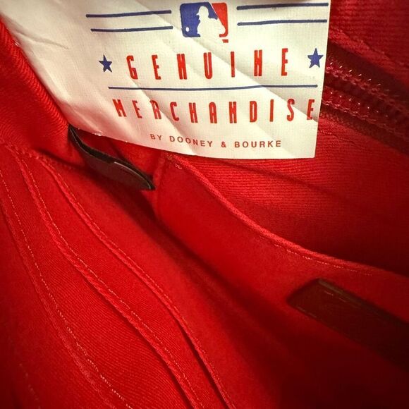 Dooney & Bourne MLB San Francisco Giants Baseball Large Wallet Clutch 9.5” x 5” - Picture 6 of 7